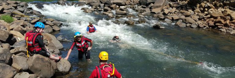 Drak marshalls brush up river rescue skills